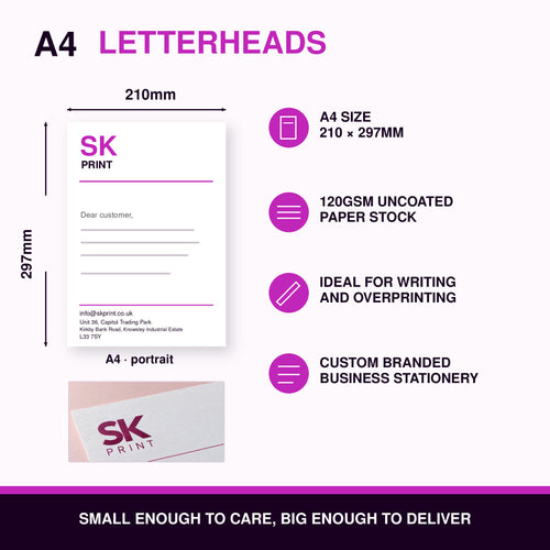 A4 Letterheads