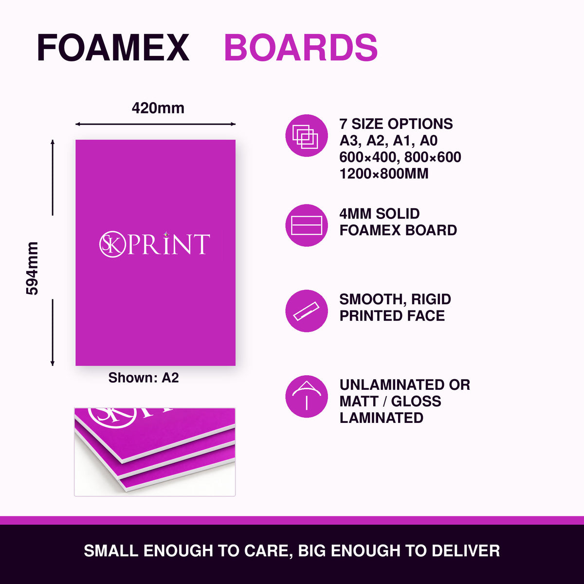 Foamex Boards