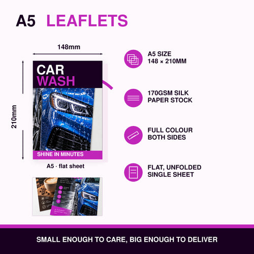 A5 Leaflets