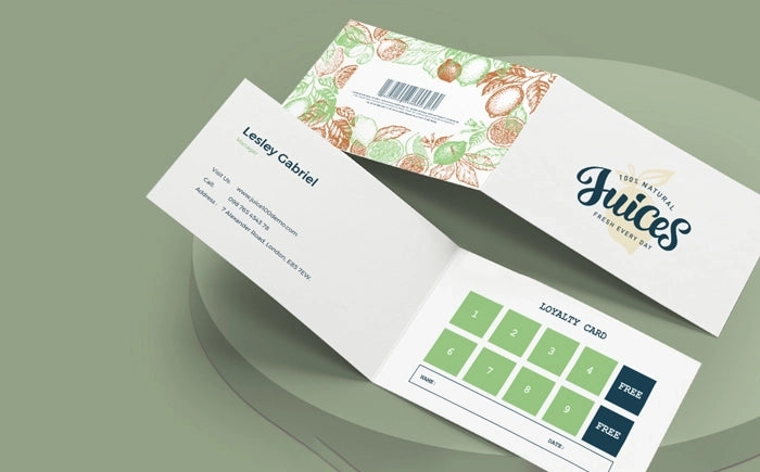 Business Cards - Folded