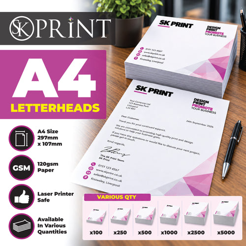 A4 Letterheads