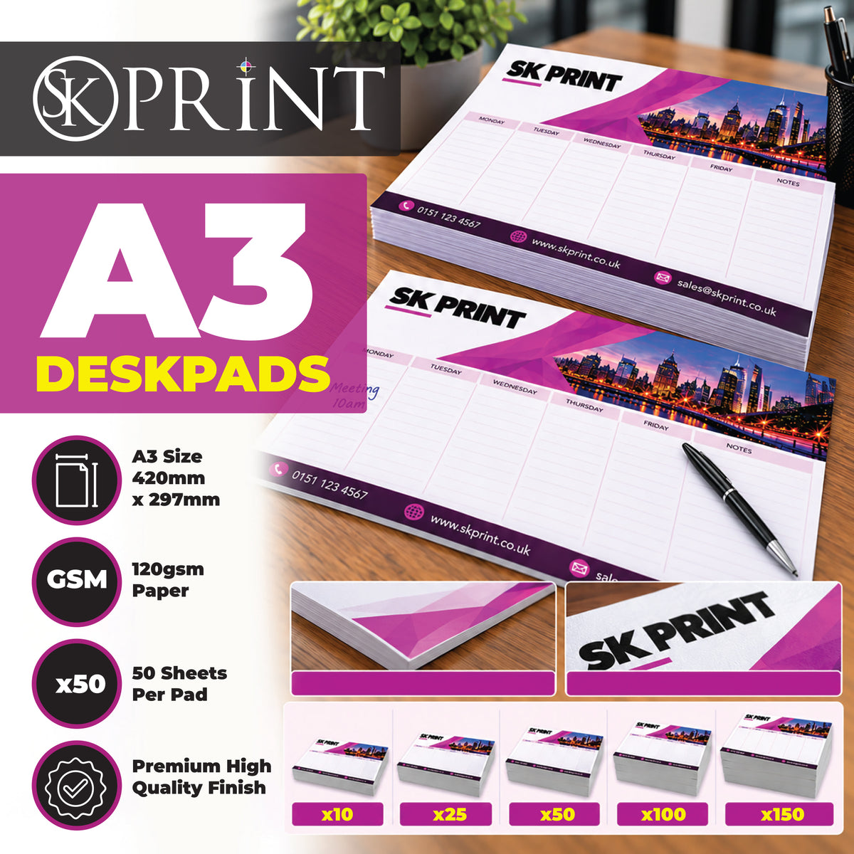 A3 Deskpads