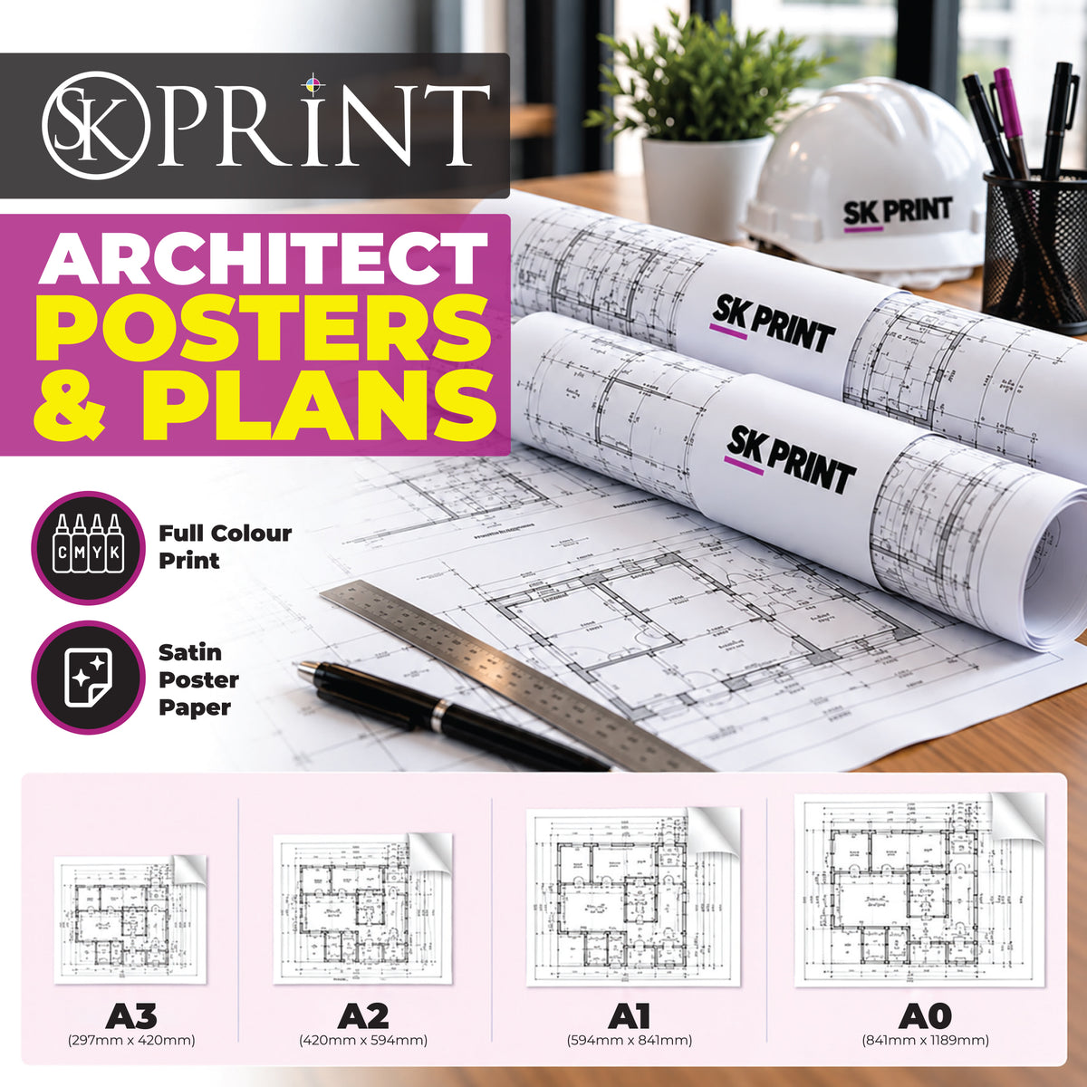 Posters - Plans & Diagrams