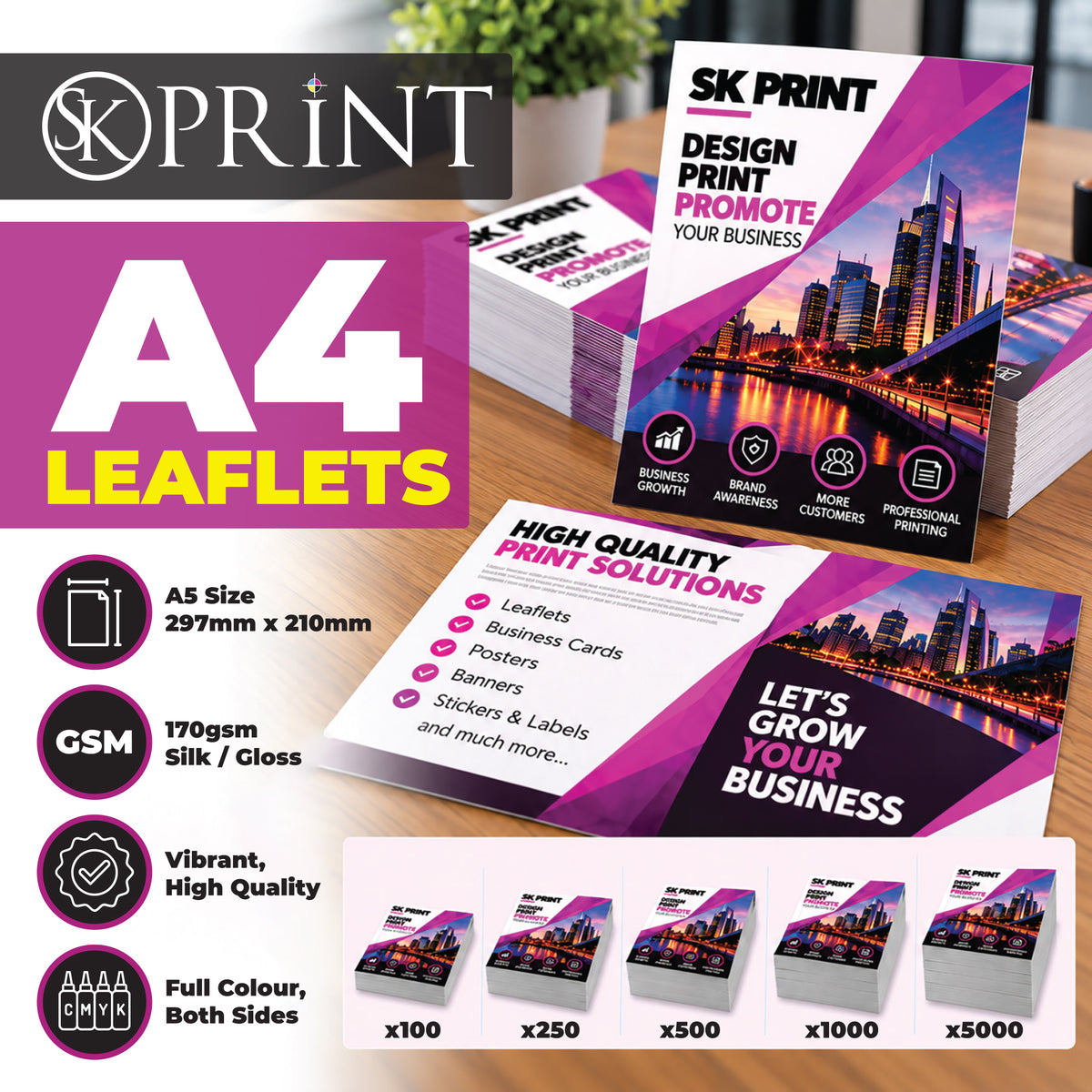 A4 Leaflets