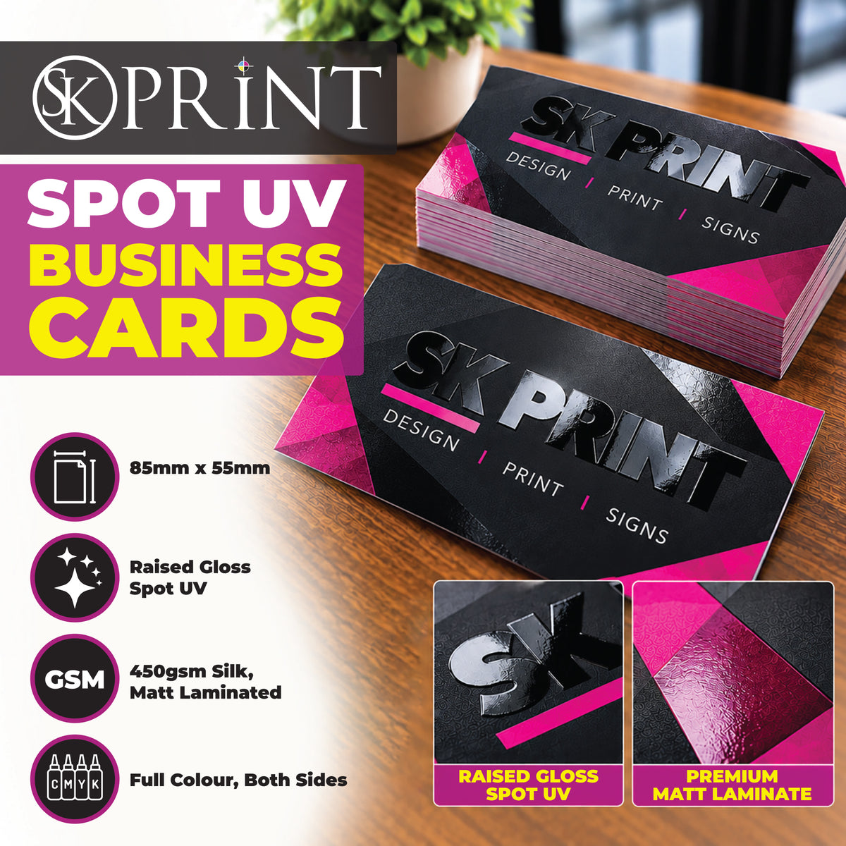Business Cards - Spot UV